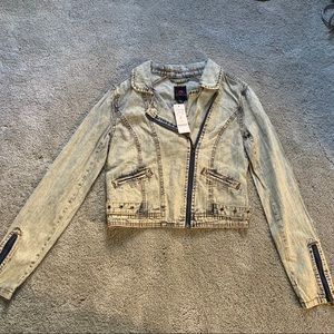 Crop Denim Jacked sz S